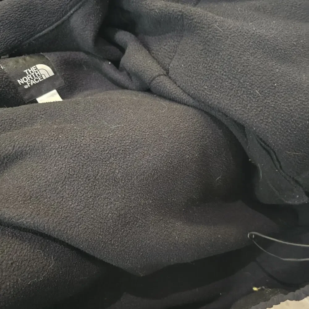 Vtg 90s The North Face Denali Jacket Mens XXL Black Polartec Fleece Full Zip